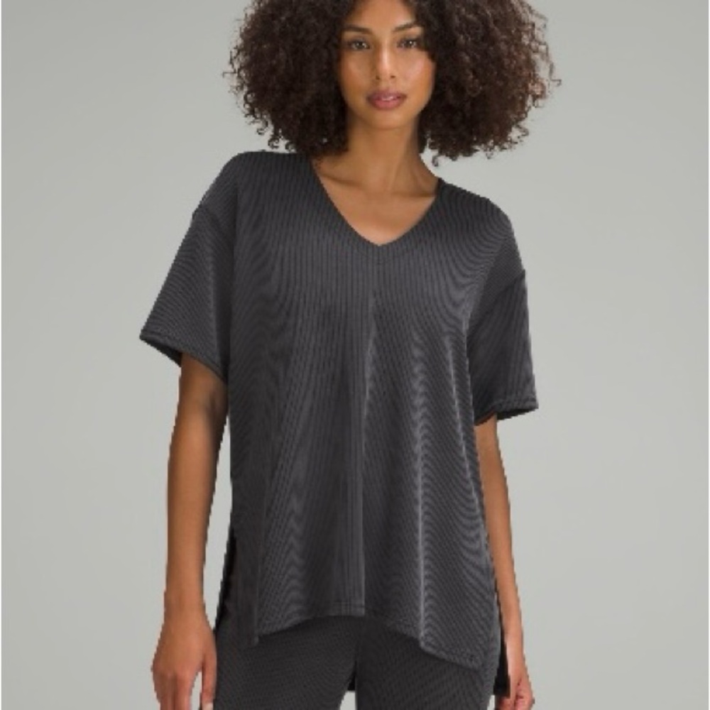 lululemon athletica Black Boxy Relaxed T-Shirt